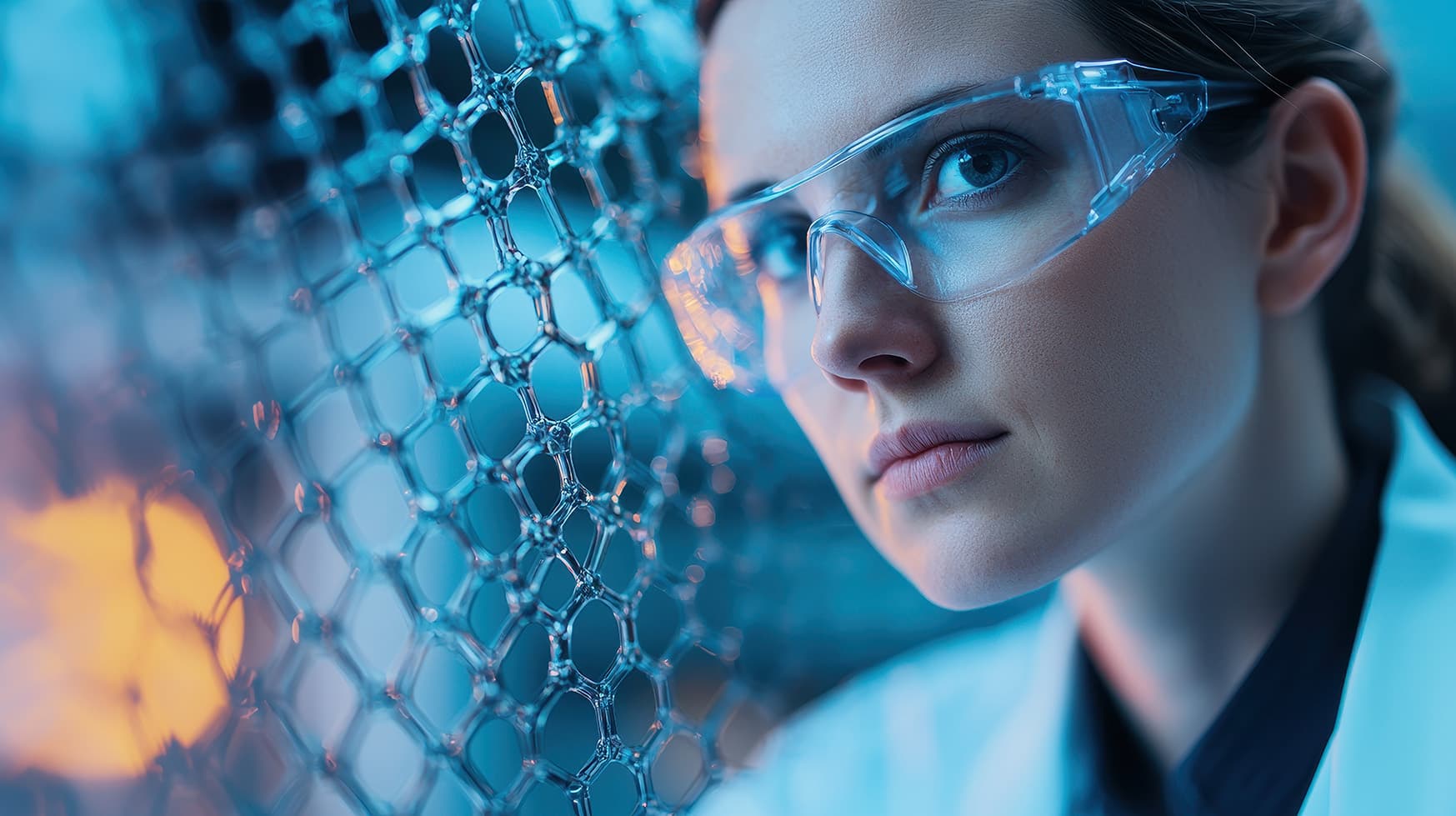 Cosmetics researcher and the honeycomb lattice of graphene
